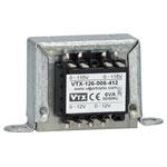 Vigortronix VTX-126-006-412 Chassis Mount Transformer 2 x 115V 6VA 12V+12V