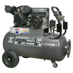 Sealey SAC3103B Compressor 100ltr Belt Drive 3hp with Front Control Panel