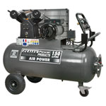 Sealey SAC3153B Compressor 150ltr Belt Drive 3hp with Front Control Panel