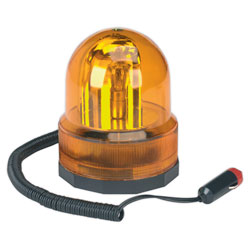 Sealey RB75412 Rotating Amber Beacon 12V Magnetic Base