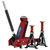 Sealey 3010CX Trolley Jack 3tonne Standard Chassis + Axle Stands 3tonne Cap