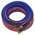 Sealey AH10R Air Hose 10m x Ø8mm with 1/4"BSP Unions Extra-Heavy-Duty