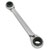 Siegen S0983 Ratchet Ring Spanner 4-in-1 Reversible Metric