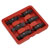 Sealey AK658 Oil Drain Plug Key Set 6pc Double End