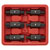 Sealey AK658 Oil Drain Plug Key Set 6pc Double End