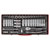 Sealey AK692 Socket Set 45pc 3/8in.sq Drive Metric/imperial