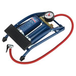 Sealey FP2 Foot Pump Twin Barrel