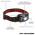 Sealey HT03LED Head Torch 3W SMD & 2 Red LED 3 x AAA Cell
