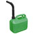 Sealey JC5G Fuel Can 5L - Green