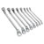 Siegen S0405 Offset Double End Ring Spanner Set 8pc Metric
