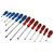 Siegen S0754 Screwdriver Set 13pc Hammer-Thru