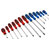 Siegen S0754 Screwdriver Set 13pc Hammer-Thru