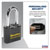 Sealey PL603L Steel Body Combination Padlock Long Shackle 62mm