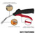 Sealey SA9131 Air Blow Gun 100mm with 1/4BSP Air Inlet and Safety Nozzle