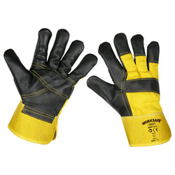 Worksafe SSP13 Rigger's Gloves Hide Palm Pair