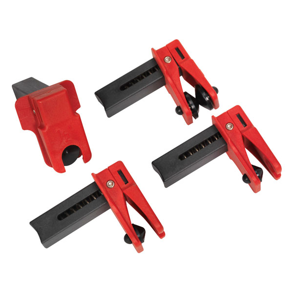 Sealey VS0556 Fuel/Brake Pipe Clamp Set 4pc Rapid Online