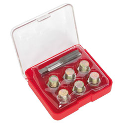 Sealey VS615 Oil Drain Plug Thread Repair Set - M15