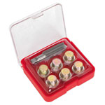 Sealey VS617 Oil Drain Plug Thread Repair Set - M17