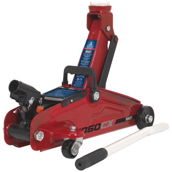 Sealey 1050CX Trolley Jack 2tonne Short Chassis