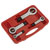 Sealey AK85 Nut Splitter Set 4pc