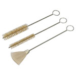 Sealey BSGC/3 Spray Gun Cleaning Brush Set 3pc