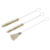 Sealey BSGC/3 Spray Gun Cleaning Brush Set 3pc