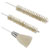 Sealey BSGC/3 Spray Gun Cleaning Brush Set 3pc