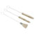 Sealey BSGC/3 Spray Gun Cleaning Brush Set 3pc