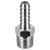 Sealey AC08 Screwed Tail Piece Male 1/4bspt - 1/4 Hose Pack of 5