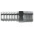 Sealey AC09 Screwed Tail Piece Male 1/4bspt - 3/8 Hose Pack of 5