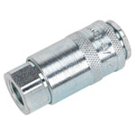 Sealey AC13BP Coupling Body Female 1/4bsp Pack of 50