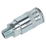 Sealey AC16BP Coupling Body Male 1/4bspt Pack of 50