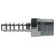 Sealey AC38 Male Screwed Tail Piece 1/4bspt - 3/16 Hose Pack of 5