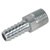 Sealey AC39 Male Screwed Tail Piece 1/4bspt - 5/16 Hose Pack of 5