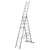 Sealey ACL3 Aluminium Extension Combination Ladder 3x9 En131
