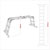 Sealey AFPL1 Aluminium Folding Platform Ladder 4-way En131