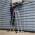 Sealey AFPL1 Aluminium Folding Platform Ladder 4-way En131