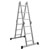 Sealey AFPL1 Aluminium Folding Platform Ladder 4-way En131