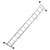 Sealey AFPL1 Aluminium Folding Platform Ladder 4-way En131