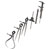 Sealey AK10000 Measuring Tool Set 6pc