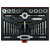 Sealey AK3028 Tap & Die Set 28pc Split Dies Metric