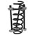 Sealey AK384 Coil Spring Compressor 3pc with Safety Hooks