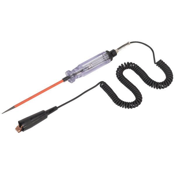 Sealey AK4005 Circuit Tester 6/12/24V DC Long Probe Heavyduty Rapid