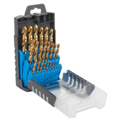 Sealey AK4725 Drill Bit Set 25pc Titanium Coated Metric