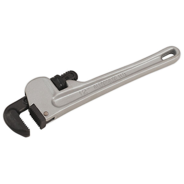 Sealey AK5107 Pipe Wrench European Pattern 300mm Aluminium Alloy