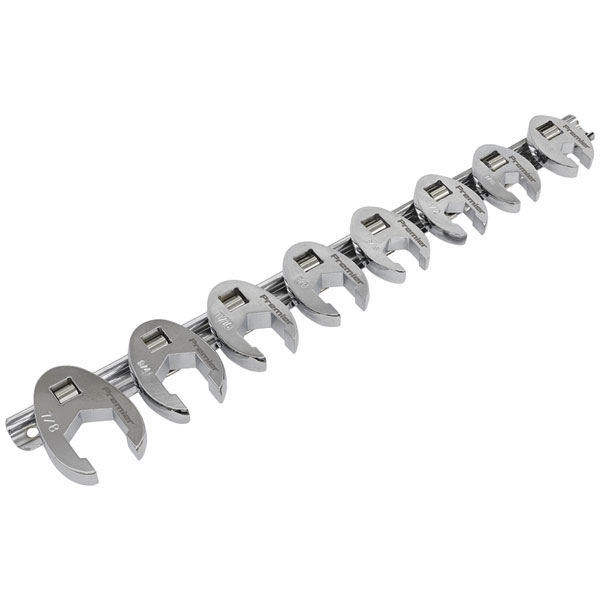 Sealey AK599 Crow's Foot Spanner Set 8pc 3/8