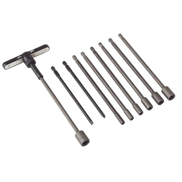 Ratchet T-handle Trx-star Socket Set 10pc | Rapid Electronics