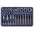 Sealey AK619 Trx-star Socket and Bit Set 30pc