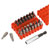 Sealey AK6498 Gearless Screwdriver with 33pc Bit Set