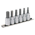 Sealey AK656 Hex Key Socket Set 6pc 3/8sq Drive Metric